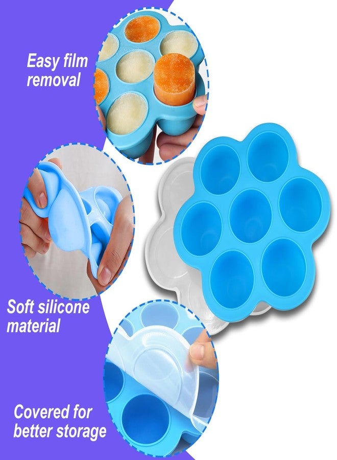 Qicfrk 3 Pack Silicone Egg Bite Mold for Air Fryer Silicone Molds - Alternative to Sous Vide Egg Bite Maker for Cooking Air Fryer Accessories - Image 3